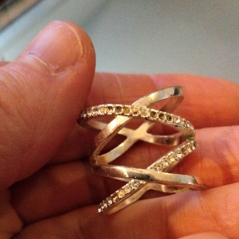 Silver Spiral Ring